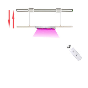 Hydroponic grow lighting lifter lighting hoist